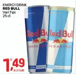 Crai Energy drink RED BULL offerta