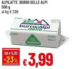 Galassia Alpilatte burro delle alpi offerta