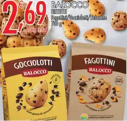 Crai Balocco biscotti fagottini/gocciolotti/saracene offerta