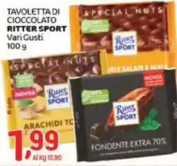 Crai Tavoletta di cioccolato RITTER SPORT offerta