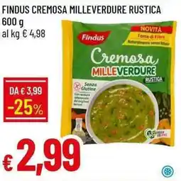 Galassia Findus cremosa milleverdure rustica offerta