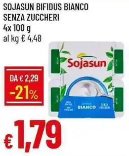 Galassia Sojasun bifidus bianco senza zuccheri offerta