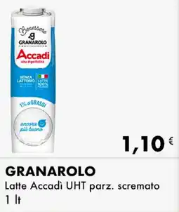 Iper Tosano GRANAROLO Latte Accadì UHT parz. scremato offerta