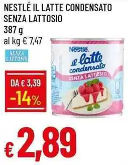 Galassia Nestlé il latte condensato senza lattosio offerta