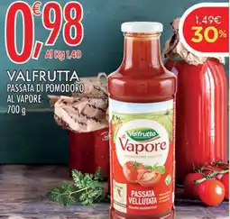 Crai Valfrutta passata di pomodoro al vapore offerta