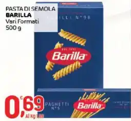 Crai Pasta di semola BARILLA offerta