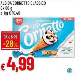 Galassia Algida cornetto classico offerta