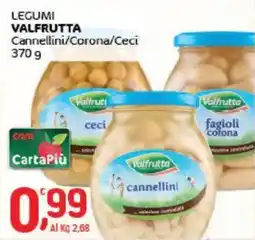 Crai Legumi valfrutta cannellini/corona/ceci offerta
