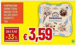 Galassia Sammontana sorbettiera vaschetta di gelato offerta