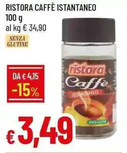 Galassia Ristora caffè istantaneo offerta
