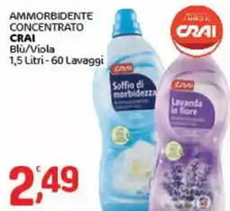 Crai Ammorbidente concentrato crai blù/viola offerta