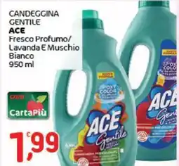 Crai Candeggina gentile ace fresco profumo/ lavanda e muschio bianco offerta