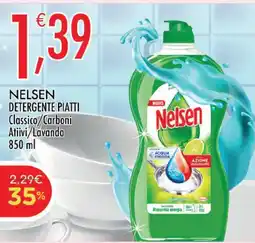 Crai Nelsen detergente piatti classico/carboni atiivi/lavanda offerta