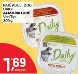 Crai Patè adult dog daily ALMO NATURE offerta