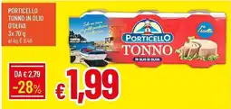 Galassia Porticello tonno in olio d'oliva offerta