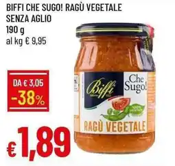 Galassia Biffi che sugo! ragù vegetale senza aglio offerta
