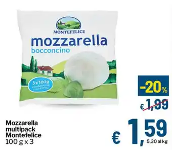 Mozzarella multipack Montefelice
