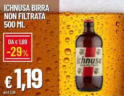 Galassia Ichnusa birra non filtrata offerta