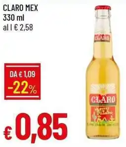 Galassia Claro mex offerta
