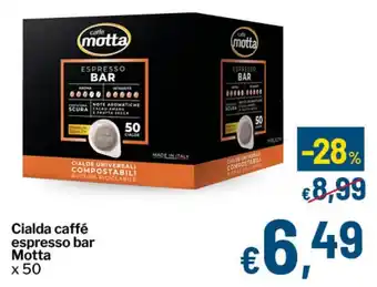 Cialda caffé espresso bar Motta x 50