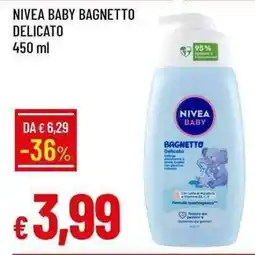 Galassia Nivea baby bagnetto delicato offerta