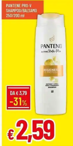 Galassia Pantene pro-v shampoo/balsamo offerta