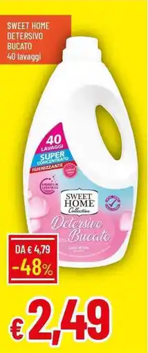 Galassia Sweet home detersivo bucato offerta