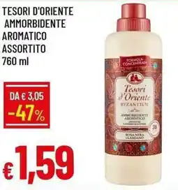 Galassia Tesori d'oriente ammorbidente aromatico offerta