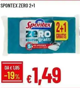 Galassia Spontex zero offerta