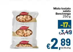 Qui Discount Misto tostato salato Bencivenga offerta
