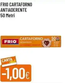 Galassia Frio cartaforno antiaderente 50 metri offerta