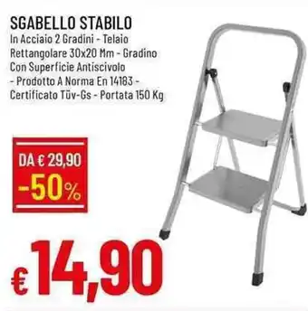 Sgabello stabilo