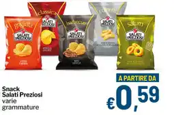Qui Discount Snack Salati Preziosi offerta
