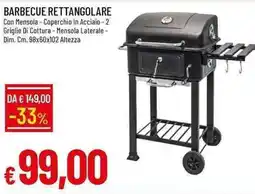 Galassia Barbecue rettangolare offerta