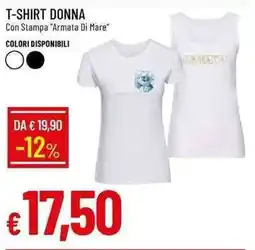 Galassia T-shirt donna offerta