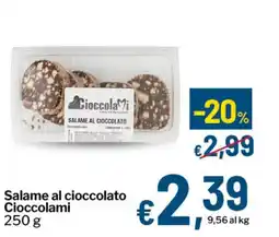 Qui Discount Salame al cioccolato Cioccolami offerta