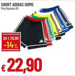 Galassia Short adidas uomo offerta