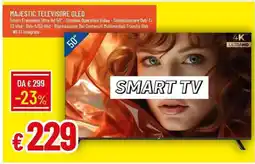 Galassia Majestic televisore QLED offerta
