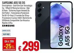 Galassia SAMSUNG A55 5G DS Smartphone offerta