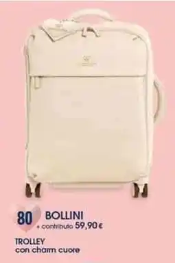 Galassia Trolley con charm cuore offerta