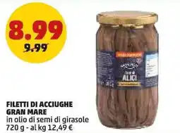 PENNY Filetti di acciughe GRAN MARE offerta