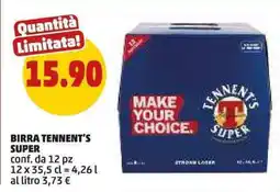 PENNY Birra TENNENT'S SUPER offerta