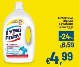 Qui Discount Deterisivo liquido Lysoform offerta