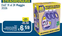 Qui Discount Ace detersivo liquido offerta