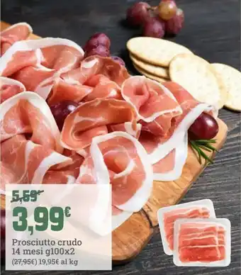 Banco Fresco Prosciutto crudo 14 mesi offerta