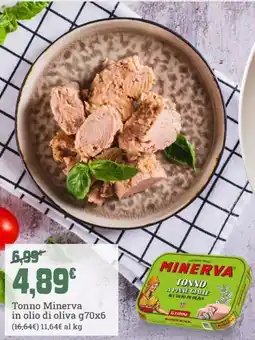 Banco Fresco Tonno Minerva in olio di oliva offerta
