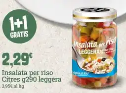 Banco Fresco Insalata per riso Citres leggera offerta
