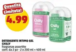 PENNY Detergente intimo gel CHILLY offerta