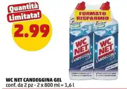 PENNY Wc net candeggina gel offerta