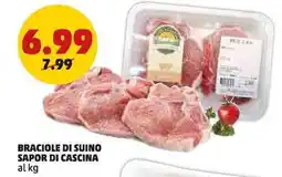 PENNY Braciole di suino sapor di cascina offerta